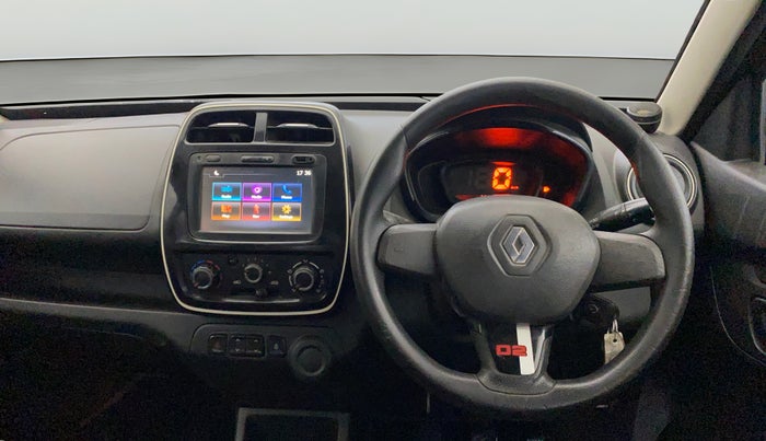 2017 Renault Kwid RXL 0.8 02 Anniversary Edition, Petrol, Manual, 72,573 km, Steering Wheel Close Up