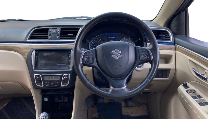 2019 Maruti Ciaz ALPHA 1.5 SHVS PETROL, CNG, Manual, 47,590 km, Steering Wheel Close Up