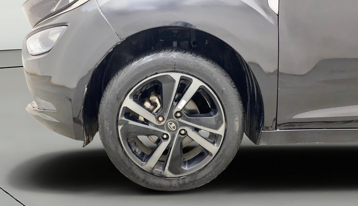 2022 Tata ALTROZ XZA PLUS DARK EDTION, Petrol, Automatic, 22,346 km, Left Front Wheel