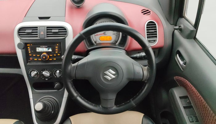 2013 Maruti Ritz VXI, Petrol, Manual, 79,103 km, Steering Wheel Close Up