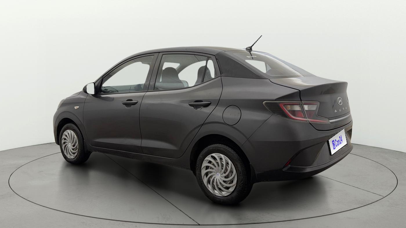 2024 Hyundai AURA E 1.2, Petrol, Manual, 36,131 km, Left Back Diagonal