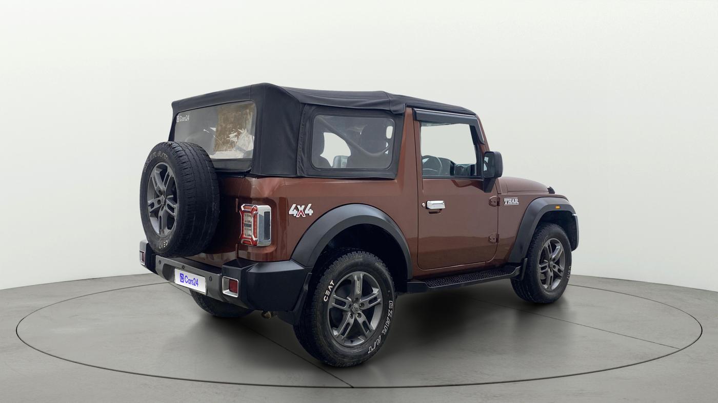 2020 Mahindra Thar LX D 4WD MT CONVERTIBLE, Diesel, Manual, 47,876 km, Right Back Diagonal