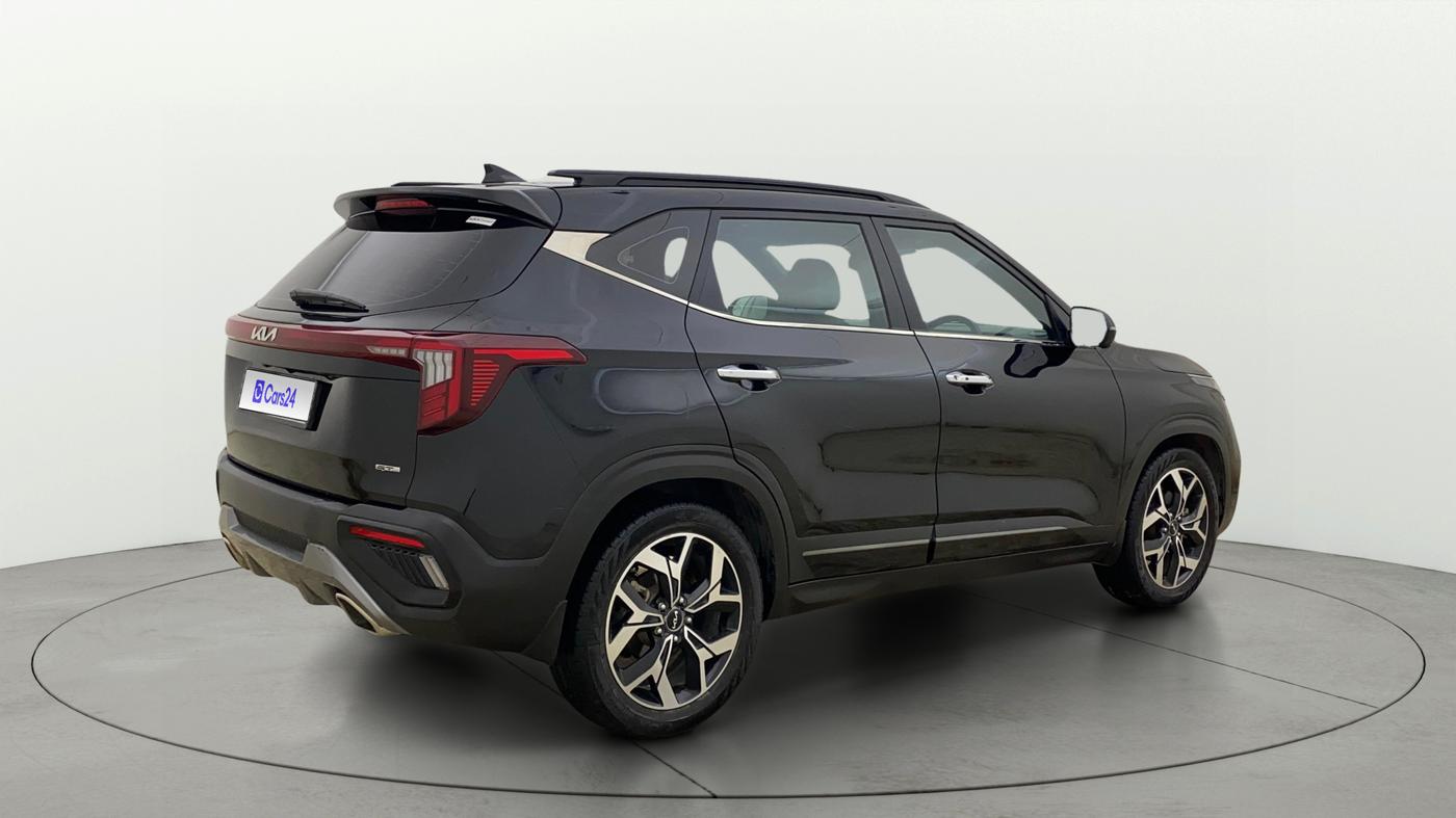 2023 KIA SELTOS  GTX Plus 1.5 Turbo Petrol DCT, Petrol, Automatic, 55,349 km, Right Back Diagonal