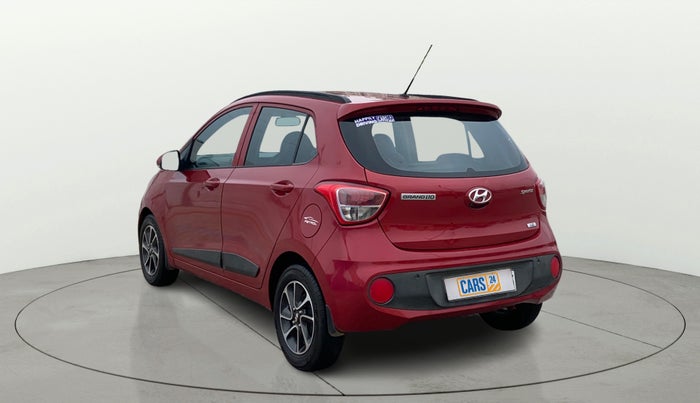 2019 Hyundai Grand i10 SPORTZ AT 1.2 KAPPA VTVT, Petrol, Automatic, 77,547 km, Left Back Diagonal