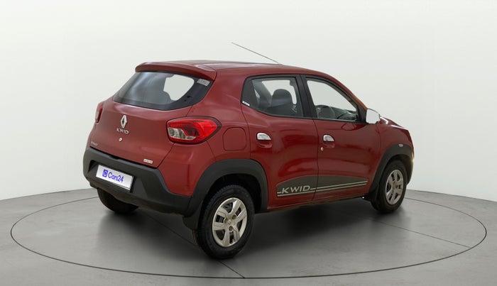 2018 Renault Kwid RXT 1.0 AMT (O), Petrol, Automatic, 9,917 km, Right Back Diagonal