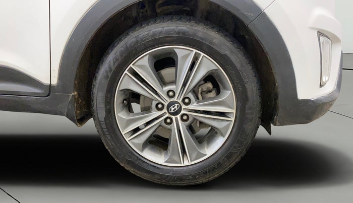 2017 Hyundai Creta SX PLUS AT 1.6 PETROL, Petrol, Automatic, 62,301 km, Right Front Wheel