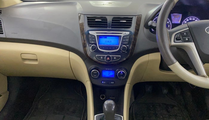 2013 Hyundai Verna FLUIDIC 1.6 VTVT SX, Petrol, Manual, 98,826 km, Air Conditioner