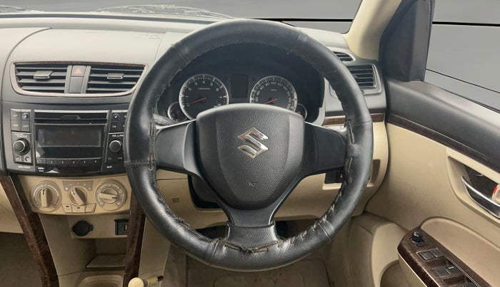 2015 Maruti Swift Dzire VXI, Petrol, Manual, 71,947 km, Steering Wheel Close Up
