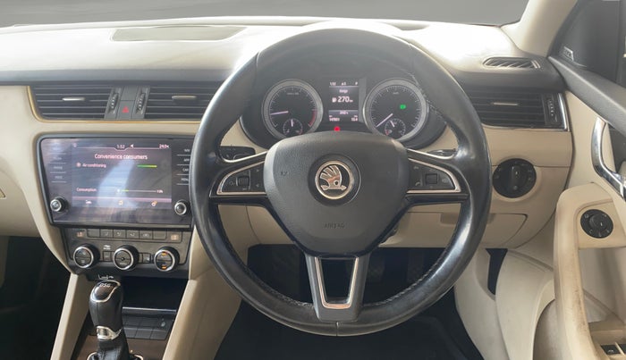 2018 Skoda Octavia 2.0 TDI L&K AT, Diesel, Automatic, 1,47,825 km, Steering Wheel Close Up