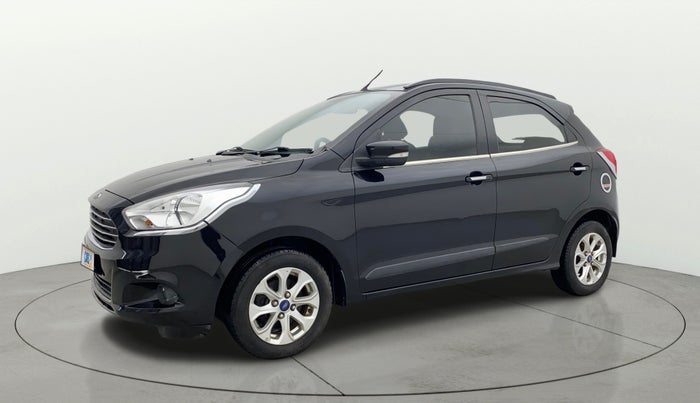 2017 Ford New Figo TITANIUM 1.2 PETROL MT, Petrol, Manual, 73,881 km, Left Front Diagonal