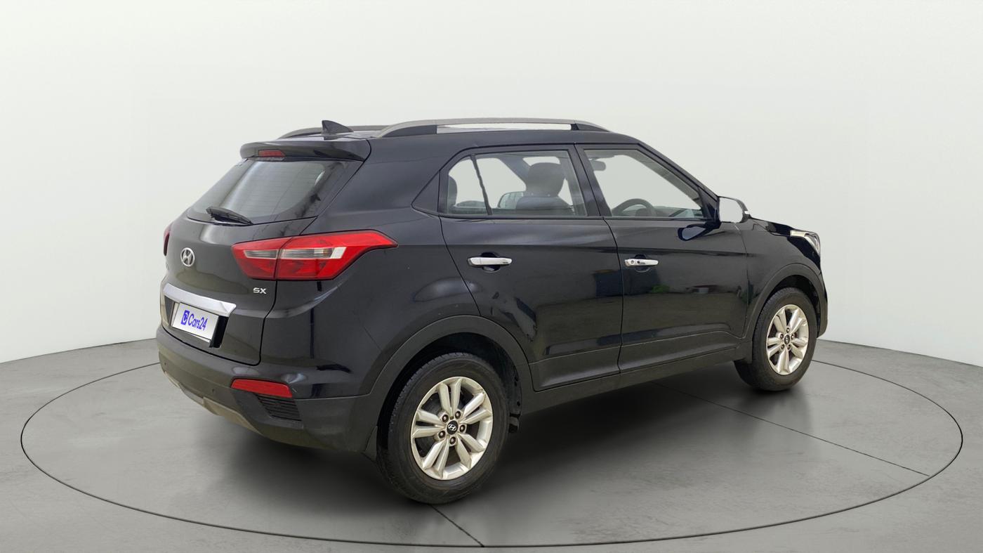2016 Hyundai Creta SX PLUS 1.6 PETROL, Petrol, Manual, 41,996 km, Right Back Diagonal