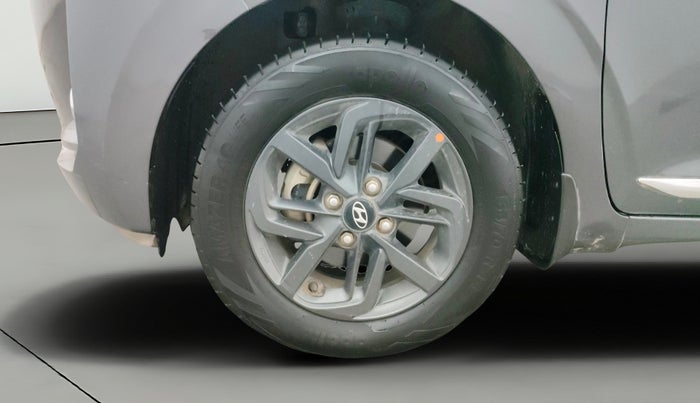 2021 Hyundai GRAND I10 NIOS SPORTZ AMT 1.2 KAPPA VTVT, CNG, Automatic, 28,546 km, Left Front Wheel