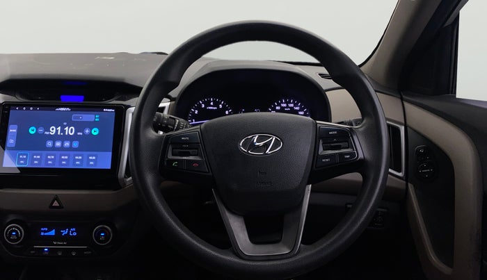 2016 Hyundai Creta SX PLUS 1.6 PETROL, Petrol, Manual, 1,05,128 km, Steering Wheel Close Up