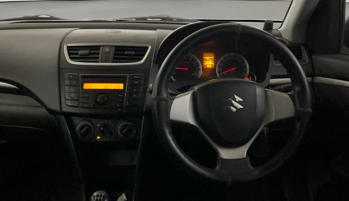 2013 Maruti Swift VXI, Petrol, Manual, 64,228 km, Steering Wheel Close Up