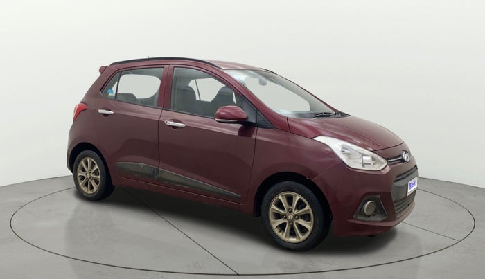 2015 Hyundai Grand i10 ASTA (O) 1.2 KAPPA VTVT, Petrol, Manual, 1,15,614 km, Right Front Diagonal