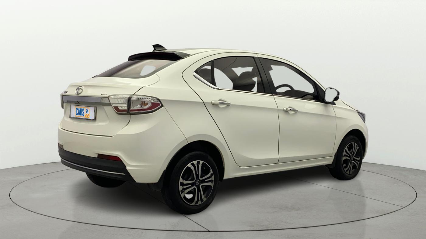 2022 Tata TIGOR XZ PLUS CNG, CNG, Manual, 84,798 km, Right Back Diagonal