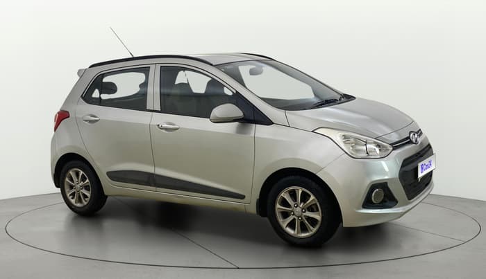 2016 Hyundai Grand i10 ASTA (O) 1.2 KAPPA VTVT, Petrol, Manual, 25,996 km, Right Front Diagonal