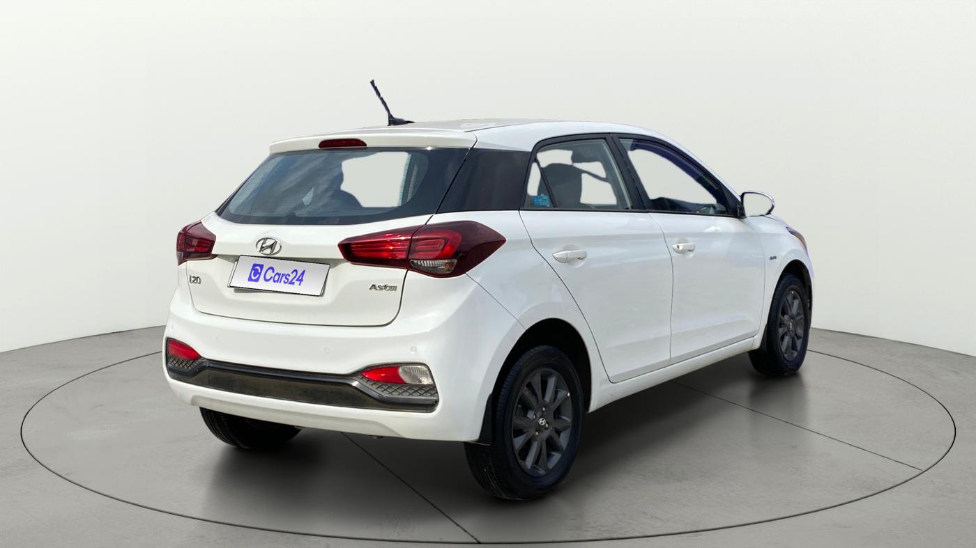 2018 Hyundai Elite i20 ASTA 1.2  CVT, Petrol, Automatic, 53,986 km, Right Back Diagonal