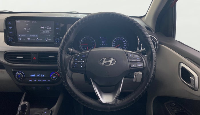 2023 Hyundai GRAND I10 NIOS SPORTZ AMT 1.2 KAPPA VTVT, Petrol, Automatic, 50,935 km, Steering Wheel Close Up