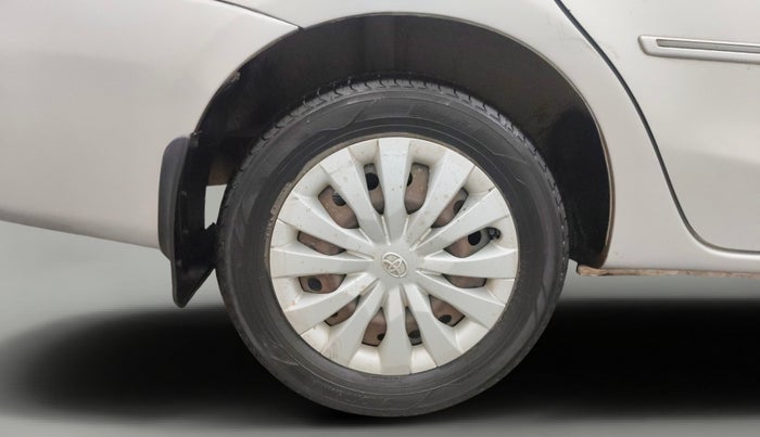 2014 Toyota Etios G, Petrol, Manual, 1,15,924 km, Right Rear Wheel