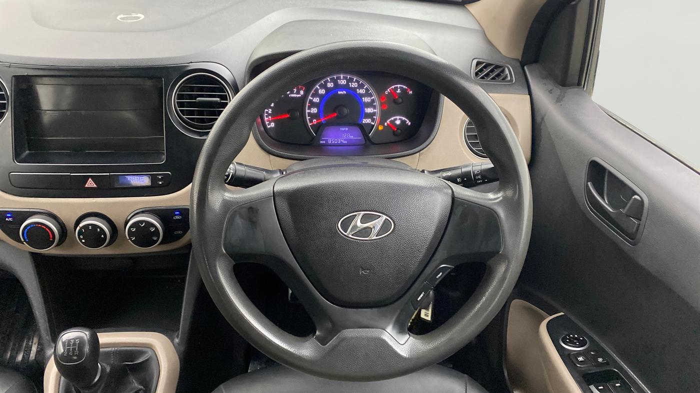 2015 Hyundai Grand i10 MAGNA 1.2 KAPPA VTVT, Petrol, Manual, 85,023 km, Steering Wheel Close Up