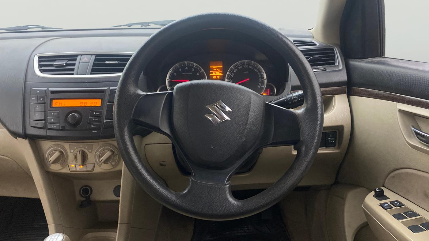 2015 Maruti Swift Dzire VXI, Petrol, Manual, 52,374 km, Steering Wheel Close Up