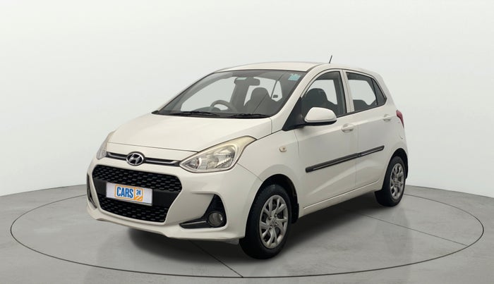 2017 Hyundai Grand i10 SPORTZ 1.2 KAPPA VTVT, Petrol, Manual, 50,031 km, Left Front Diagonal