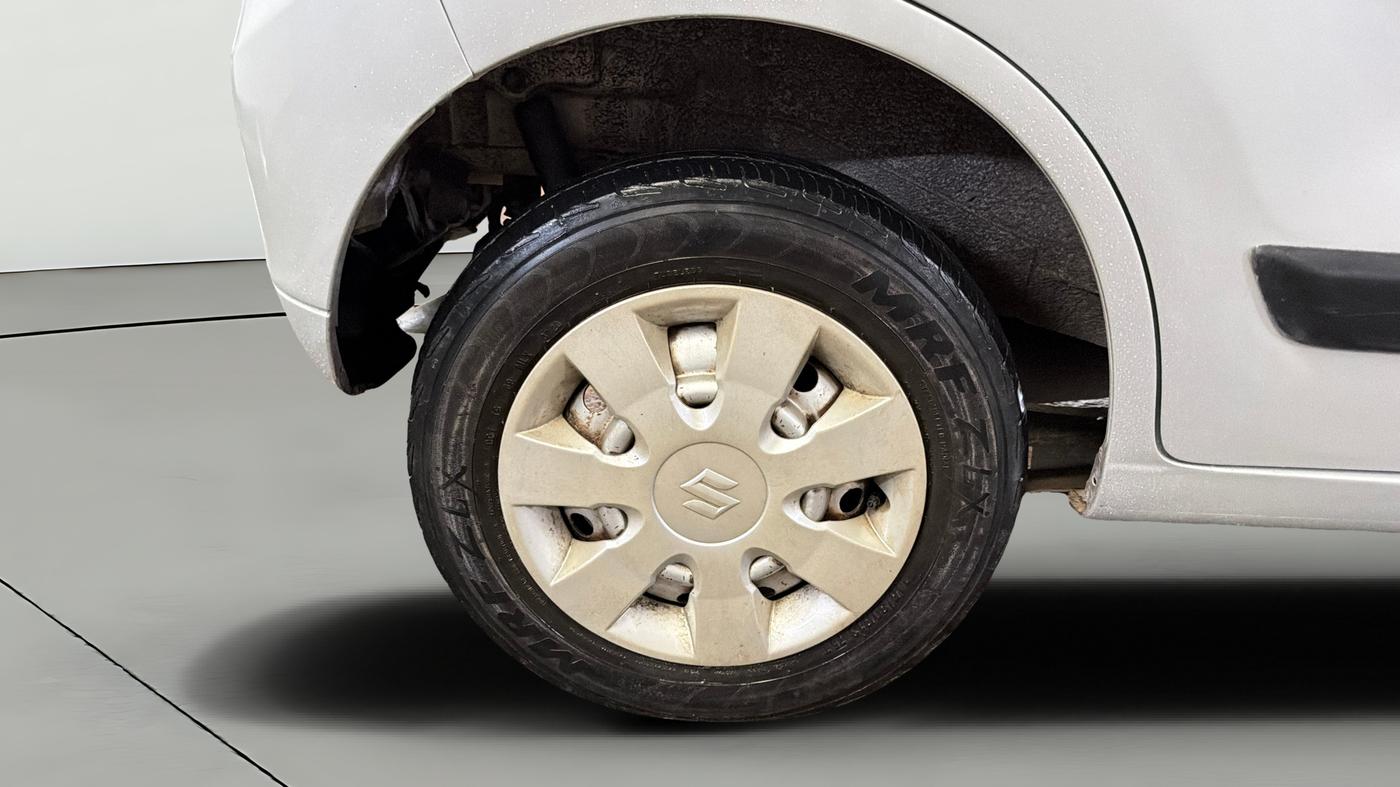 2014 Maruti Wagon R 1.0 LXI CNG, CNG, Manual, 58,922 km, Right Rear Wheel