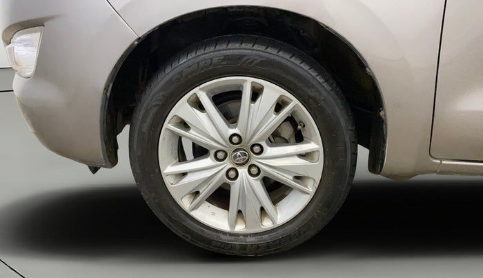 2019 Toyota Innova Crysta 2.7 ZX AT 7 STR, Petrol, Automatic, 89,791 km, Left Front Wheel