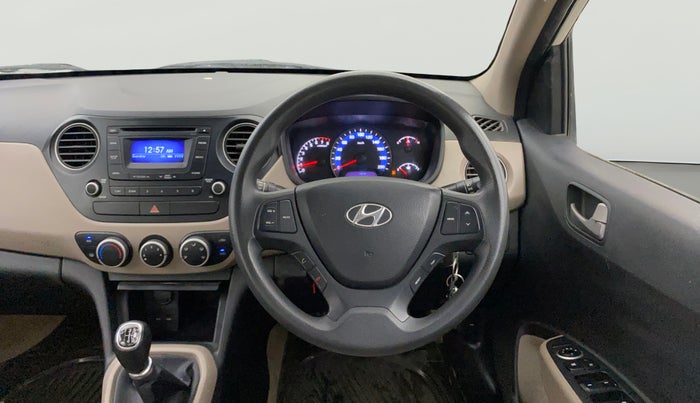 2015 Hyundai Xcent S (O) 1.2, Petrol, Manual, 64,455 km, Steering Wheel Close Up