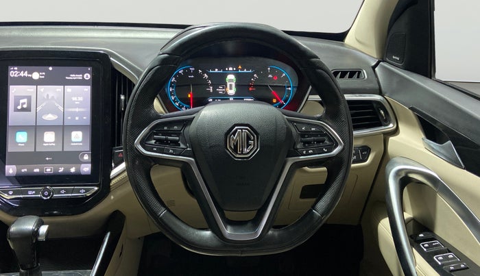 2021 MG HECTOR SHARP 1.5 PETROL CVT, Petrol, Automatic, 83,570 km, Steering Wheel Close Up