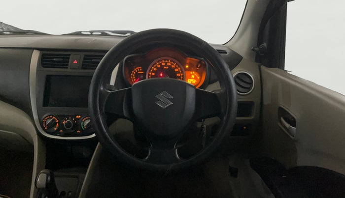 2014 Maruti Celerio VXI AMT, Petrol, Automatic, 84,677 km, Steering Wheel Close Up