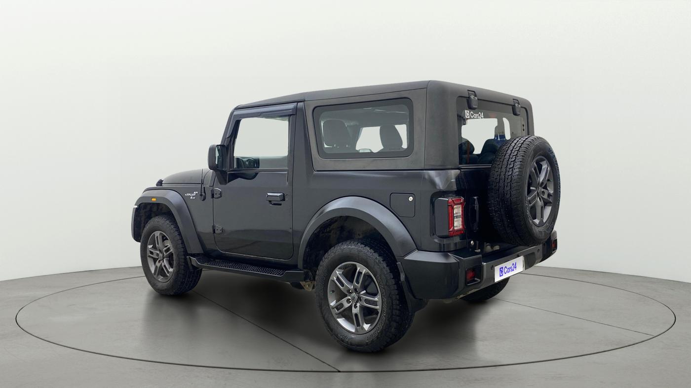 2021 Mahindra Thar LX PETROL HT 4WD AT, Petrol, Automatic, 57,732 km, Left Back Diagonal