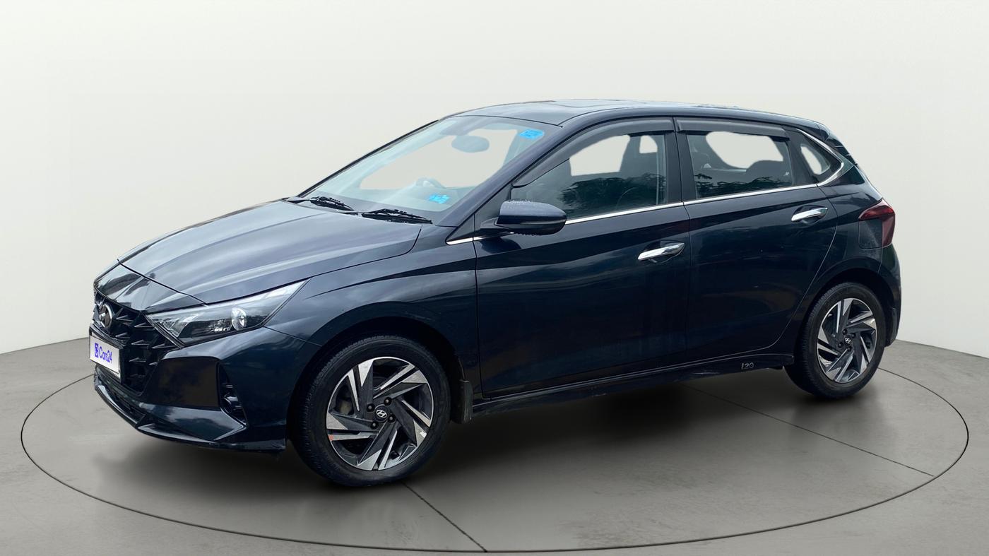 2022 Hyundai NEW I20 ASTA (O) 1.2 AT, Petrol, Automatic, 37,076 km, Left Front Diagonal