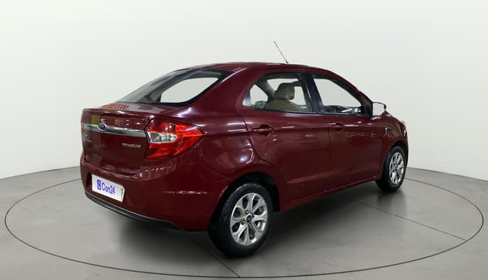 2015 Ford Figo Aspire TITANIUM 1.5 PETROL AT, Petrol, Automatic, 58,722 km, Right Back Diagonal