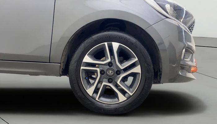 2021 Tata TIGOR XZA PLUS PETROL, Petrol, Automatic, 71,984 km, Right Front Wheel
