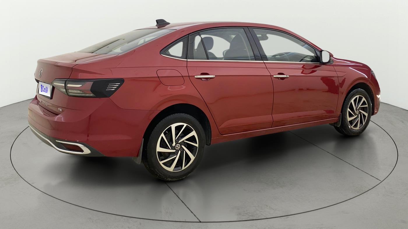 2022 Volkswagen VIRTUS TOPLINE TSI 1.0 AT, Petrol, Automatic, 36,467 km, Right Back Diagonal