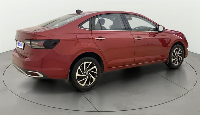 2022 Volkswagen VIRTUS TOPLINE TSI 1.0 AT, Petrol, Automatic, 36,780 km, Right Back Diagonal
