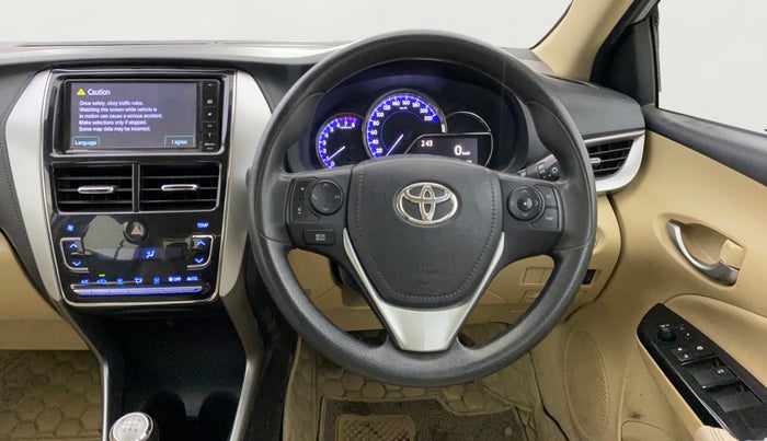 2020 Toyota YARIS G MT, Petrol, Manual, 48,693 km, Steering Wheel Close Up