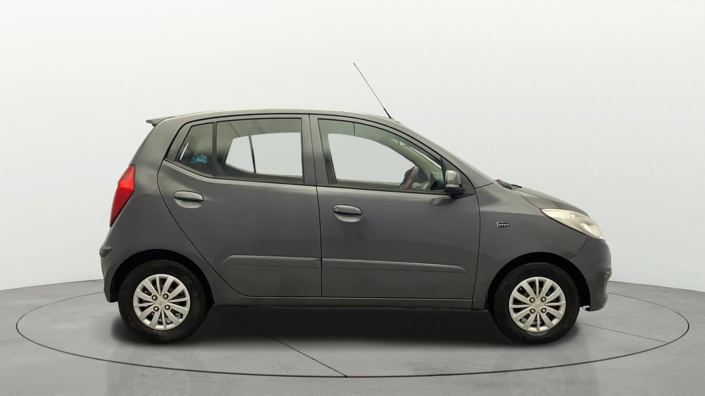 2013 Hyundai i10 SPORTZ 1.2, Petrol, Manual, 1,31,567 km, Right Side View