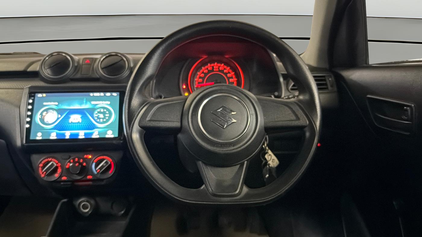 2020 Maruti Swift LXI, Petrol, Manual, 25,491 km, Steering Wheel Close Up