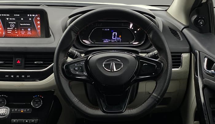 2021 Tata NEXON XZ PLUS PETROL, Petrol, Manual, 39,655 km, Steering Wheel Close Up