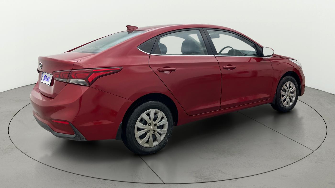 2019 Hyundai Verna 1.4 EX PETROL, Petrol, Manual, 89,110 km, Right Back Diagonal