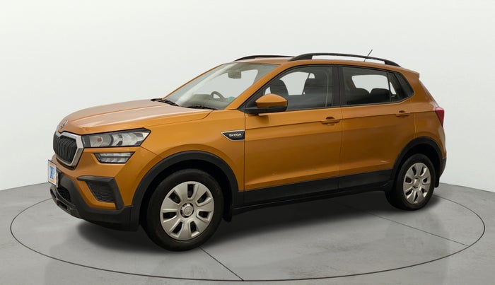 2021 Skoda KUSHAQ ACTIVE 1.0L TSI MT, Petrol, Manual, 53,000 km, Left Front Diagonal