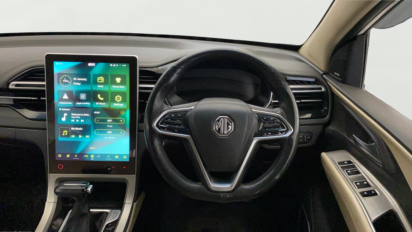 2023 MG HECTOR SHARP PRO 1.5 PETROL TURBO CVT PETROL, Petrol, Automatic, 68,682 km, Steering Wheel Close Up
