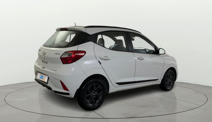 2021 Hyundai GRAND I10 NIOS SPORTZ AMT 1.2 KAPPA VTVT, Petrol, Automatic, 2,888 km, Right Back Diagonal