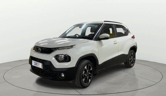 2024 Tata PUNCH ACCOMPLISHED DAZZLE SUNROOF CNG MT, CNG, Manual, 32,527 km, Left Front Diagonal