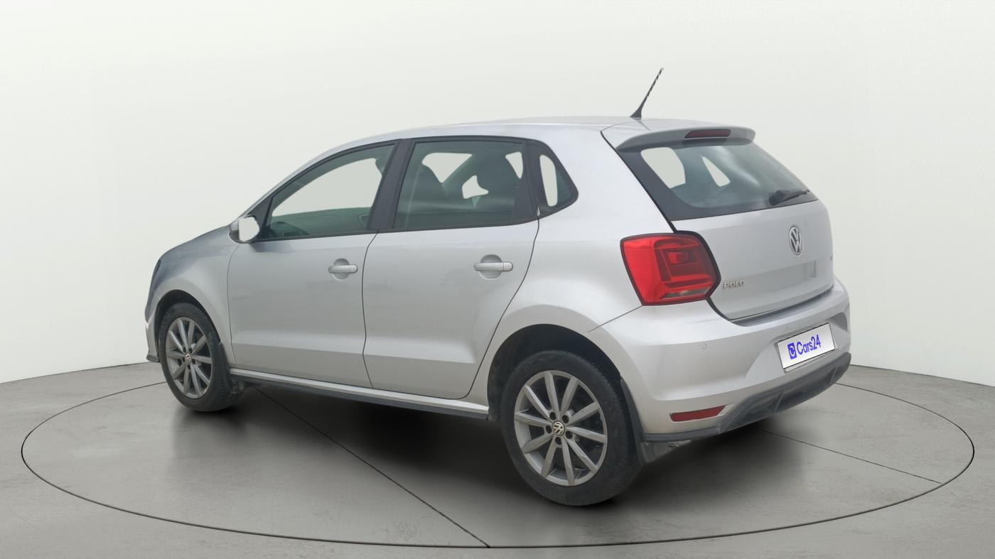 2021 Volkswagen Polo HIGHLINE PLUS 1.0, Petrol, Manual, 1,08,645 km, Left Back Diagonal