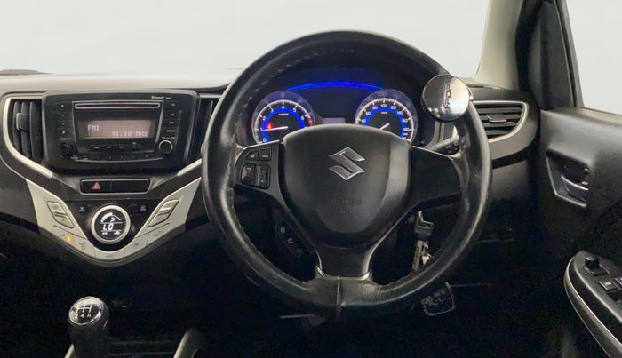 2016 Maruti Baleno DELTA PETROL 1.2, Petrol, Manual, 55,931 km, Steering Wheel Close Up