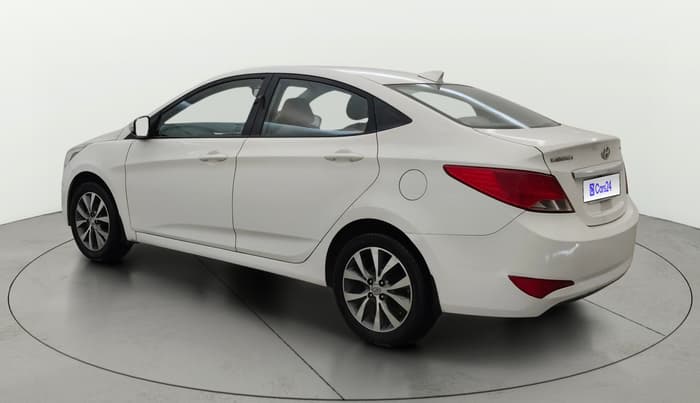 2017 Hyundai Verna 1.6 VTVT SX, Petrol, Manual, 82,518 km, Left Back Diagonal